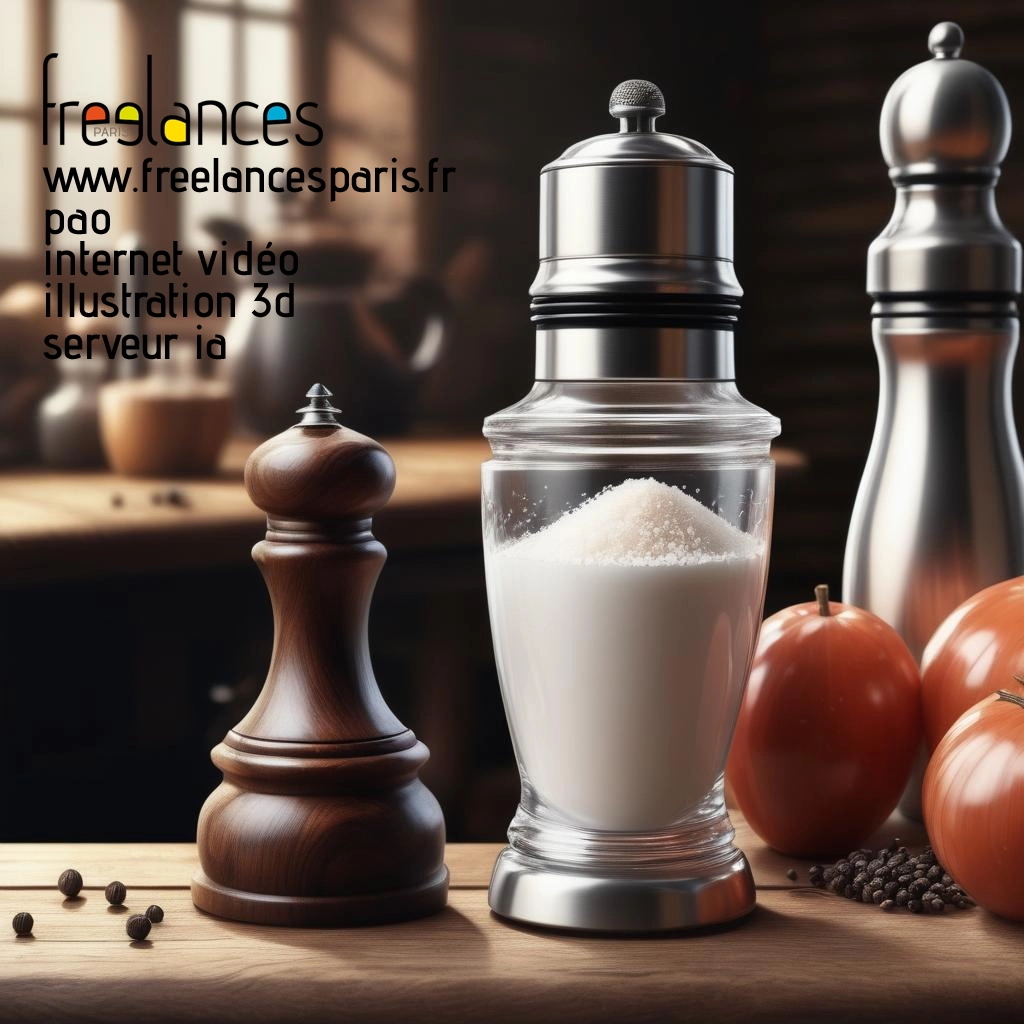 Pao mise en page internet vidéo illustration 3d serveur IA générative AI freelance paris studio de création magazines uy28ahf0